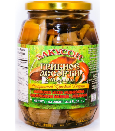 Zakuson Marinated Mixed Mushrooms 1L