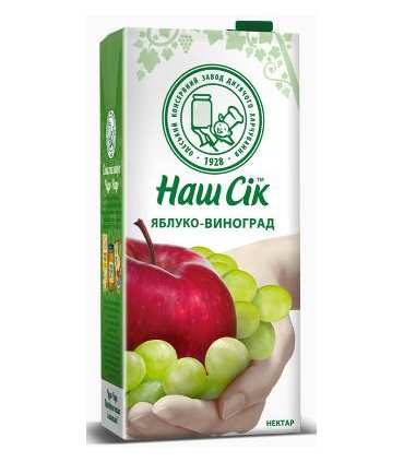 "Nash Sik" Apple Grapes Nectar 2L