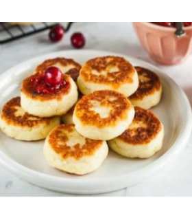 Sweet Ricotta Cheese Pancakes (Sirniki)