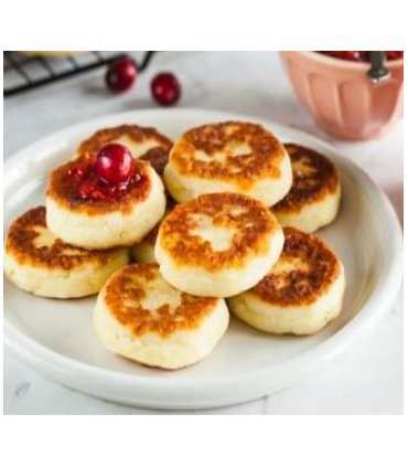 Sweet Ricotta Cheese Pancakes (Sirniki)
