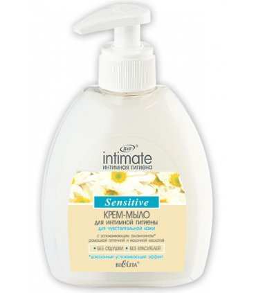 Intimate Cream Soap for Sensitive Skin