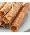 Dulce de Leche Filled Waffle Tubes