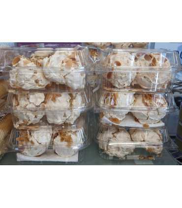 Meringue Dessert With Almonds Flakes HomeMade