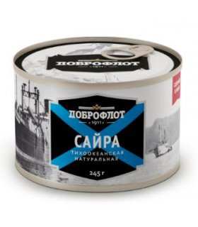 Dobroflot Natural Pacific Saury Seasoned 245g