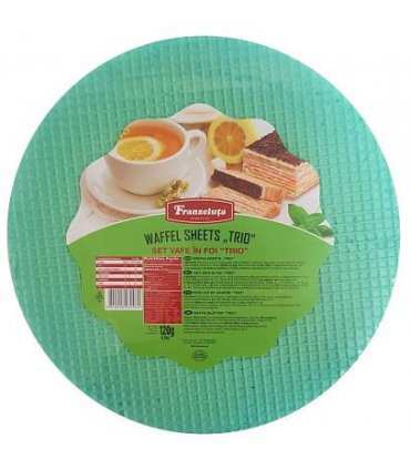 Franzeluta Biscuit Waffle Sheets "Trio" 120g